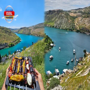 Bozkırın ortasında tatil kasabası! Şanlıurfa’nın ilçesi dolup taşıyor