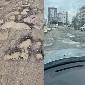 Şanlıurfa’da değişmeyen manzara! Yollar köstebek yuvası, sokaklar çamur deryası