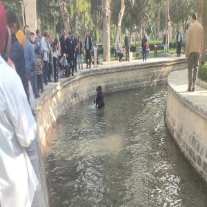 Balıklıgöl’de suya düşen çocuğu annesi kurtardı