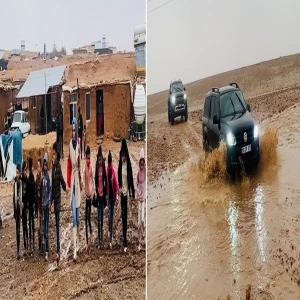 Çocukların sevinci için çamura battılar: Şanlıurfa’dan yürekleri ısıtacak haber!