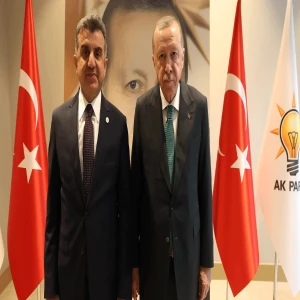 Şanlıurfalı başkan, Cumhurbaşkanı Erdoğan ile bir araya geldi