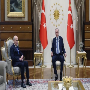 Cumhurbaşkanı Erdoğan ile Devlet Bahçeli bir araya geldi!