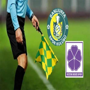 Şanlıurfaspor-Gebzespor maçının hakemi açıklandı!