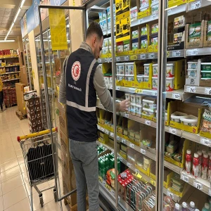 Ticaret Bakanlığı Şanlıurfa’da denetim yaptı! Toplamda 192 market denetlendi