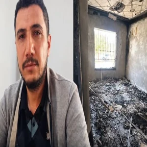 Şanlıurfa'da evinin yakıldığını iddia eden baba: Çocuklarım jandarma sayesinde kurtuldu