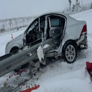 Şanlıurfa’da kar faciası! Kaza yapan sürücü hayatını kaybetti