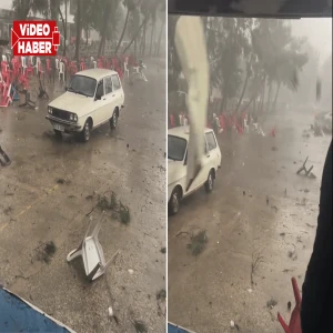 Şanlıurfa’da felaketin yeni görüntüleri! Korku dolu anlar kamerada