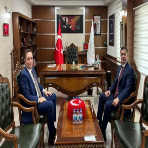 Şanlıurfa’da görev yapan kaymakamdan anlamlı ziyaret