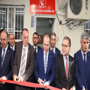 Fatih Erbakan’ın katılımıyla Şanlıurfa’da yeni ilçe binası açıldı
