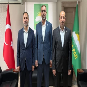 HÜDA PAR Haliliye İlçe Başkanlığında bayrak değişimi!