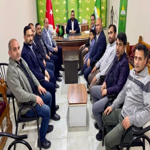 HÜDA PAR Akçakale’de Halil Aydın ile "devam" dedi