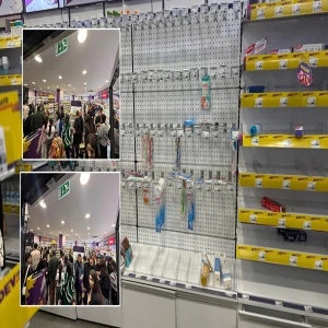 Şanlıurfa’da yüzde 75 indirimi duyan koştu! Metrelerce kuyruk oluştu, raflar boşaldı