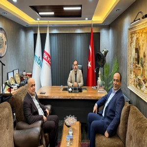 Şanlıurfa İl Sağlık Müdürü Berk’ten İpekyol Medya Grubu’na ziyaret