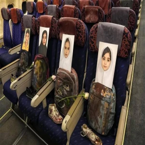 İran heyetinin uçağında yürek yakan manzara! Ayakkabılar, çantalar…