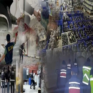 Şanlıurfa’da sahte ve kaçak içkiye geçit yok! Binlerce litre ele geçirildi