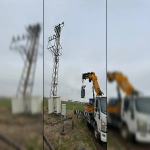 Kar altında kaçak sulama skandalı! Trafoya el konuldu