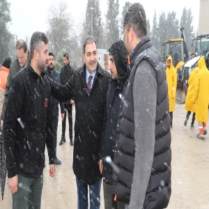 Başkan Canpolat: İnşallah karla mücadelede başarılı bir sınav vereceğiz