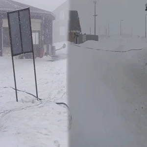 Şanlıurfa yine beyaza büründü! Lapa lapa kar yağdı