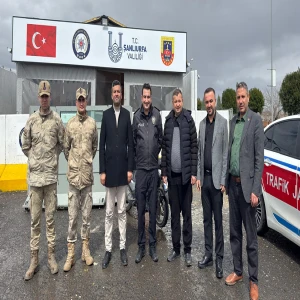 Şanlıurfa'daki muhtarlardan bayramda anlamlı ziyaret