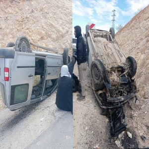 Şanlıurfa’da araç takla attı! Yaralılar var...