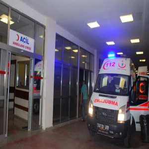 Urfa’da kamyonun damperi açıldı, direk aracın üzerine devrildi! 7 yaralı