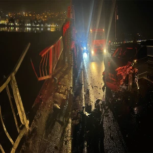 Şanlıurfa’da gece saatlerinde feci kaza! Faciadan kıl payı kurtuldu