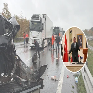 Başkan vekili kaza sonrası kalp krizi geçirdi! Kurtarılamadı