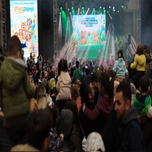 Karaköprü’de çocuklara özel coşku dolu etkinlik