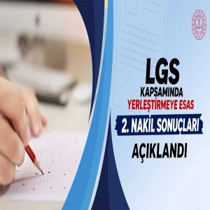 LGS 2. nakil sonuçları belli oldu