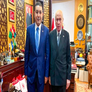 Başkan Özyavuz’dan MHP lideri Bahçeli'ye ziyaret!