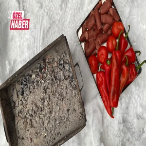 Şanlıurfa’da kar yağışı ciğeri unutturdu! İşte Urfalıların yeni gözdesi…