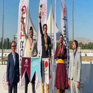 Merhum vekilin oğlu Şanlıurfa’ya Türkiye şampiyonluğu getirdi