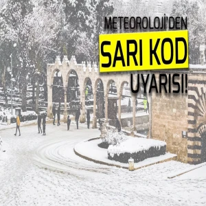 MGM’den Şanlıurfa için ‘Sarı’ alarm: Aman dikkat!