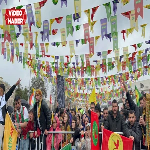 Şanlıurfa Newrozunda ABD ve İsrail’e zılgıtlı tepki!