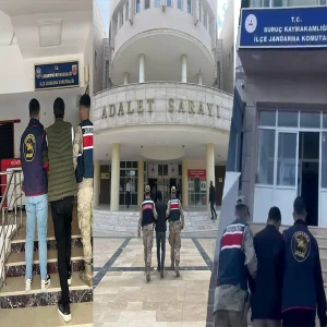 Şanlıurfa’da jandarmadan 3 farklı operasyon! Firari hükümlüler yakalandı