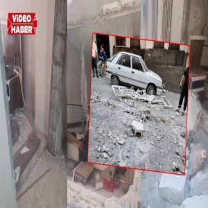 Şanlıurfa’da sabah saatlerinde korkutan patlama!  Bina ve araçlar ağır hasar gördü