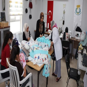 Haliliye’de kadınların el emeğine eğitim desteği