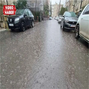 Şanlıurfa’da beklenen sağanak başladı: Şiddetli rüzgar...