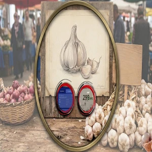 Şanlıurfa’da sarımsakta fiyat uçurumu! Halde başka markette başka