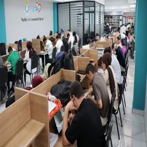 Haliliye’de sınav maratonuna kütüphane desteği