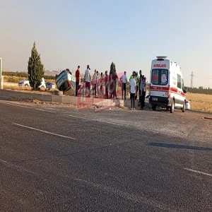 Şanlıurfa’da kavşakta feci kaza!