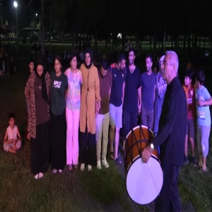 Şanlıurfa’da türkü şöleni! Vatandaşlar halaya durdu