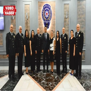 Şanlıurfa’da 5 emniyet müdür yardımcısı terfi alarak kente veda etti
