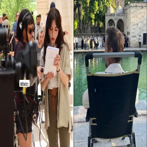 Ünlü oyuncular dizi çekimleri için Şanlıurfa’da bir araya geldi