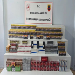 Şanlıurfa’da binlerce kaçak ürüne el konuldu! 38 şüpheliye işlem