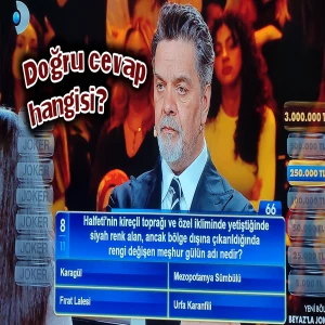 Sevilen yarışmada Şanlıurfa sorusu dikkat çekti! Yarışmacıdan yanlış cevap geldi