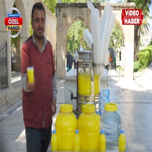 Şanlıurfa’da yazın en serin kazancı! Kavurucu sıcaklar tezgaha bereket getirdi
