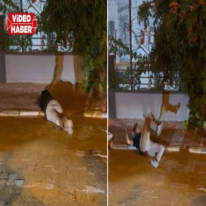 Şanlıurfa’da kentin göbeğinde korkutan anlar! Madde bağımlısı genç kendinden geçti iddiası