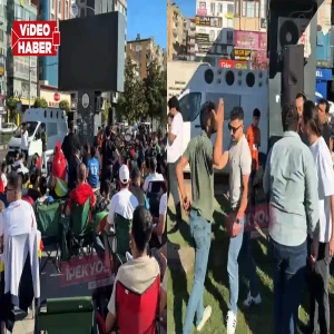 Şanlıurfa'da milli maç heyecanı krize dönüştü! Taraftarlar maçı izleyemedi