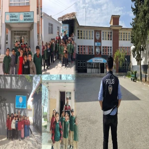 Akçakale’de okul çevrelerinde güvenlik denetimi arttırıldı